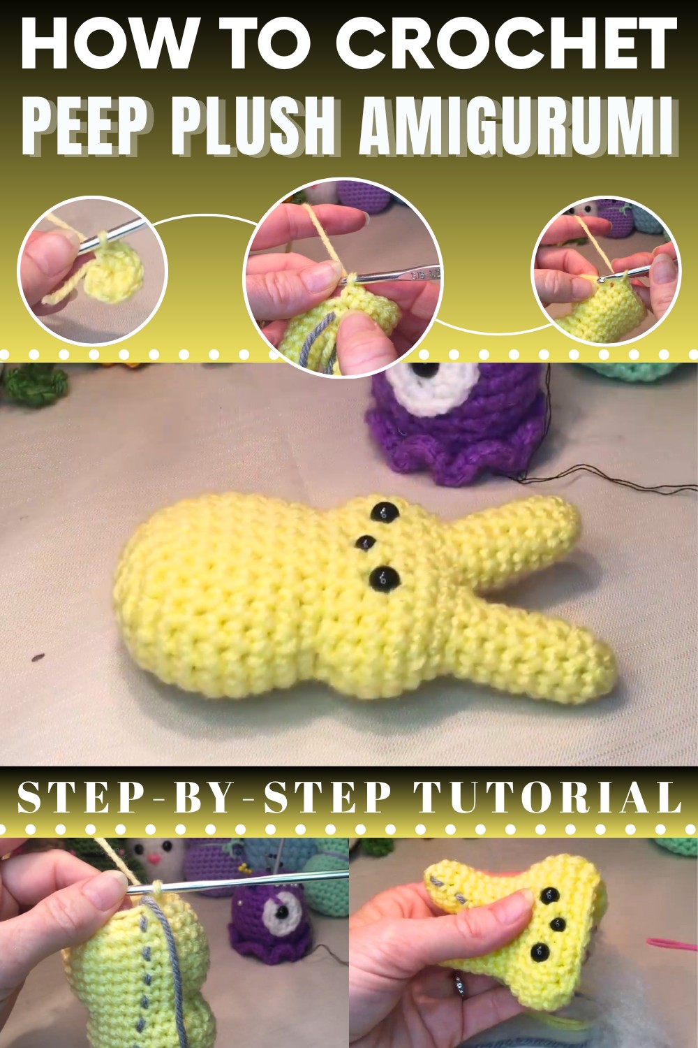 Crochet Peep Plush