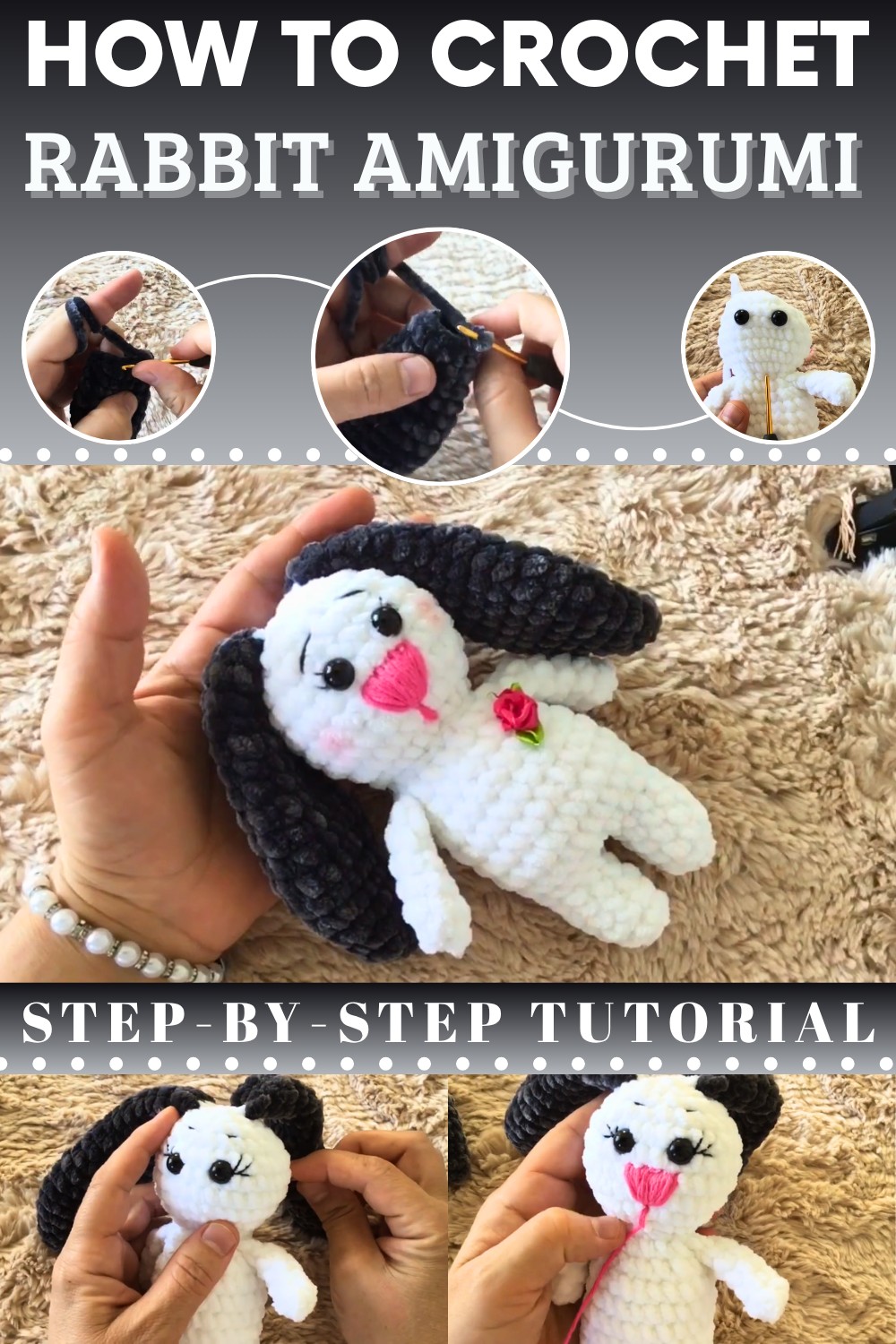 Crochet Rabbit Amigurumi
