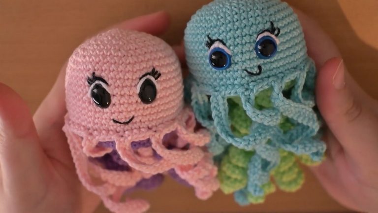 Crochet Jellyfish Amigurumi
