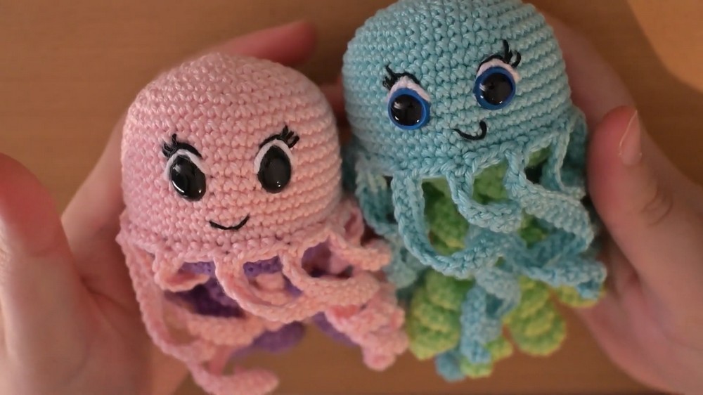 Crochet Jellyfish Amigurumi