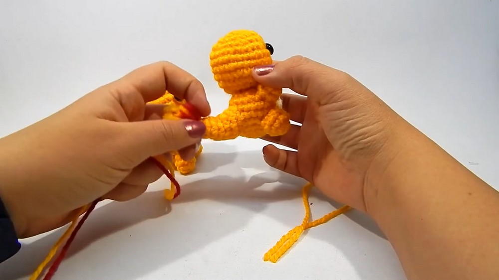 Crochet Small Charmander