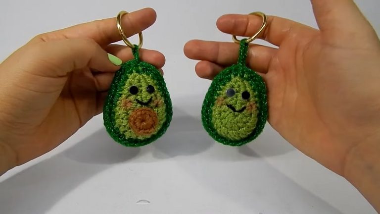 Crochet Avocado Amigurumi