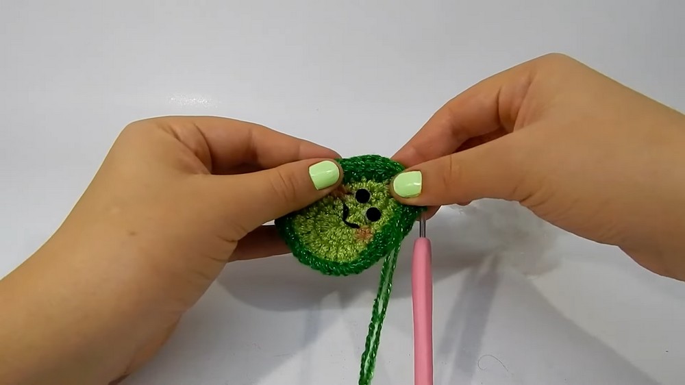 Crochet Avocado Amigurumi