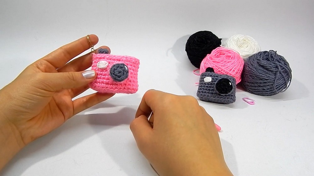 Crochet Camara Fotografica