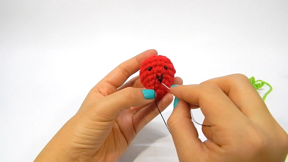 Crochet Strawberry Amigurumi