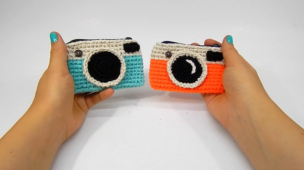 Crochet Camara Fotografica