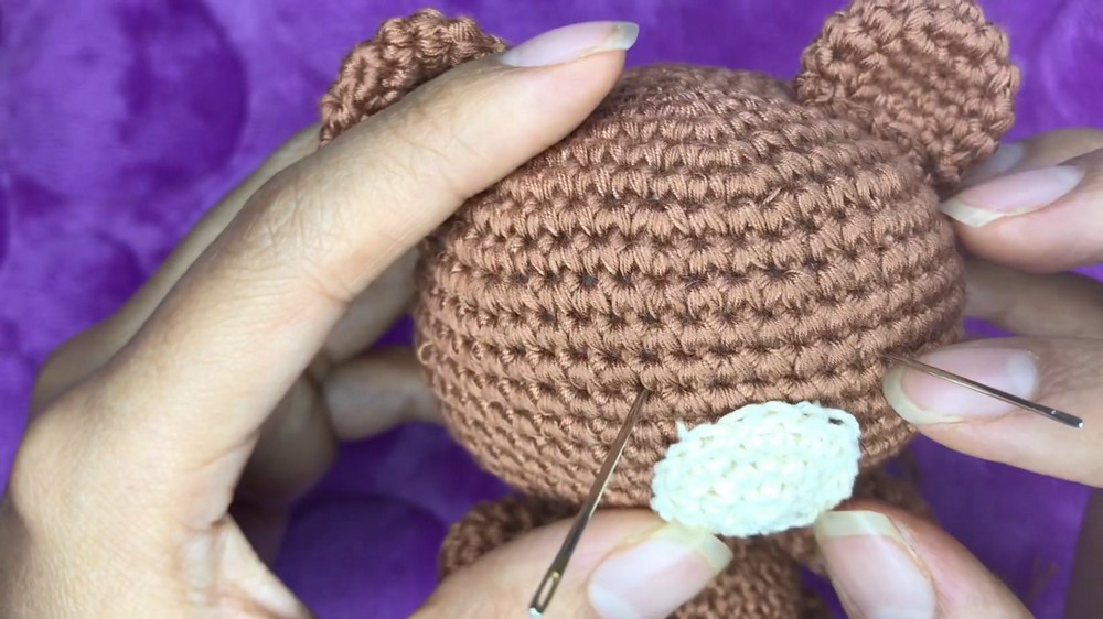Crochet Christmas Bear