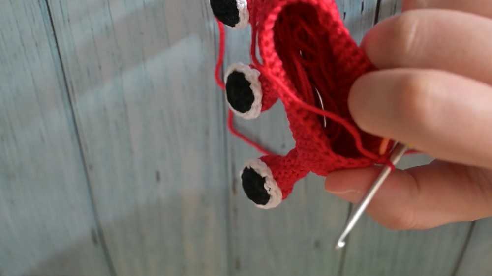 Crochet Crab Toy Amigurumi