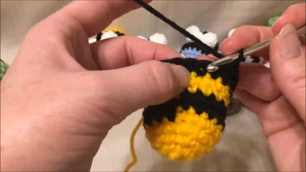 Crochet Bumble Bee
