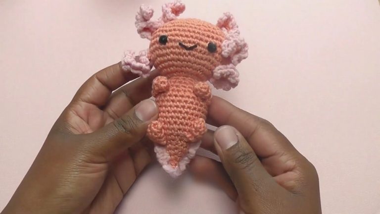 Crochet Axolotl Amigurumi