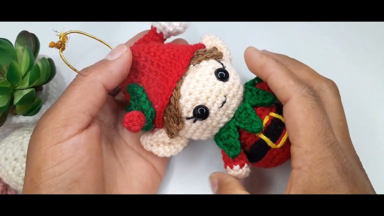 Crochet Christmas Elf Amigurumi