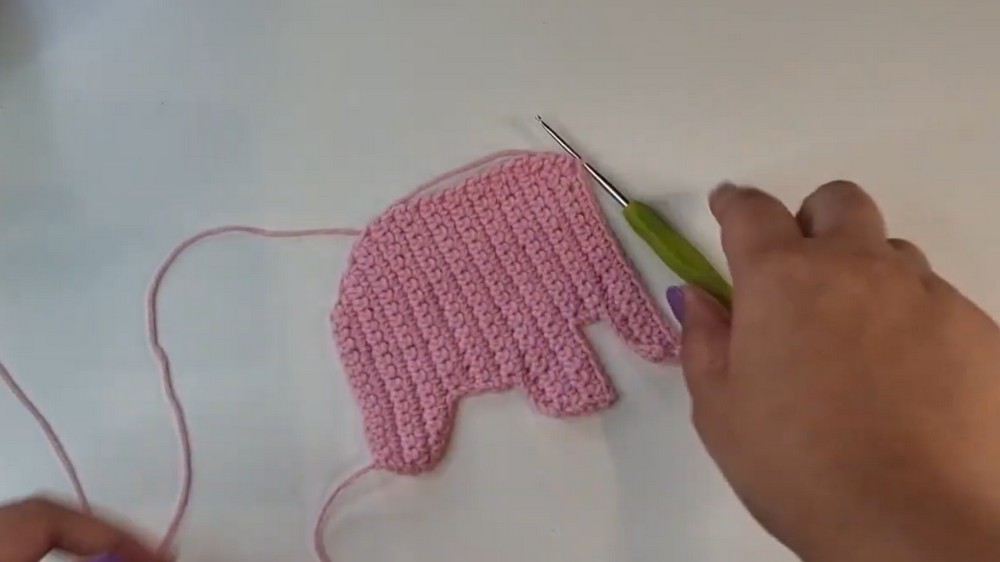 Crochet Elephant Amigurumi