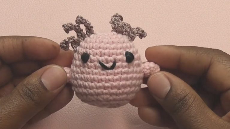 Crochet Axolotl Amigurumi
