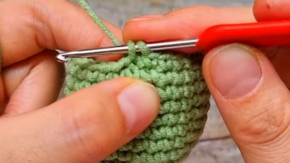Crochet Turtle Keychain