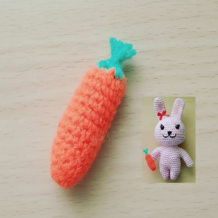 Eye-Catching Free Crochet Amigurumi Carrot Pattern for Decor