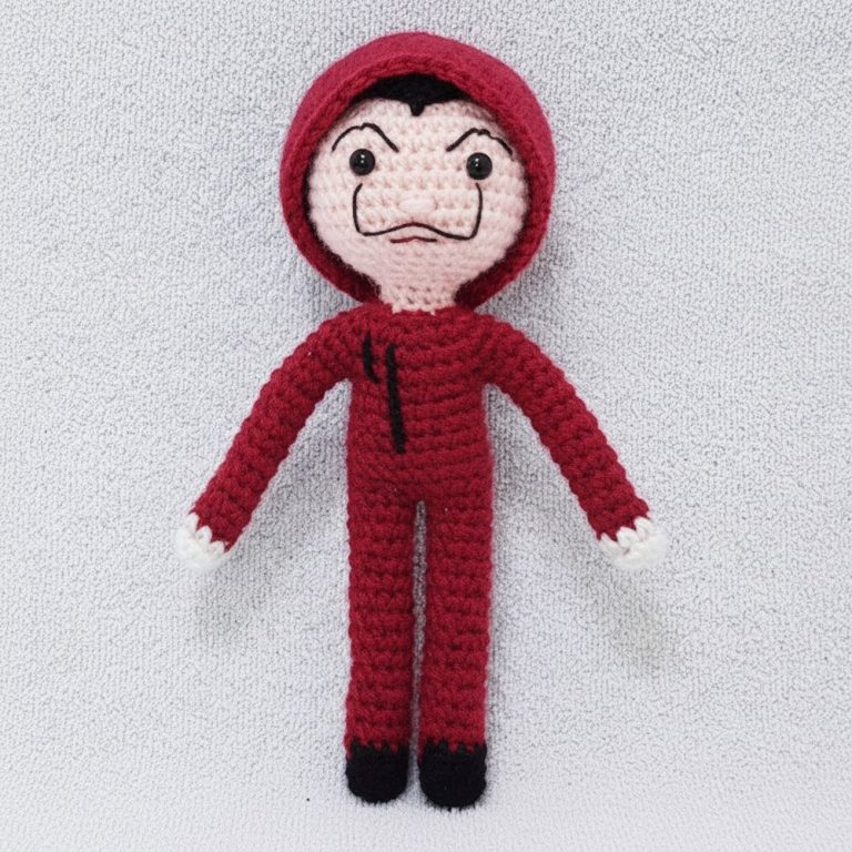 Free Crochet Amigurumi Money Heist Pattern Fans Adore