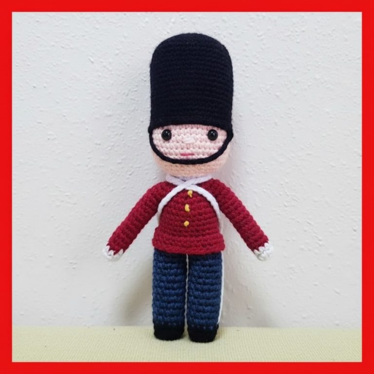 Majestic Crochet Royal Danish Guard Pattern Fit for Royal Fans