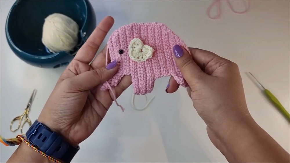 Crochet Elephant Amigurumi