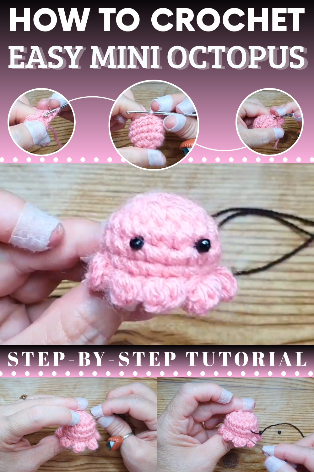 Crochet Mini Octopus