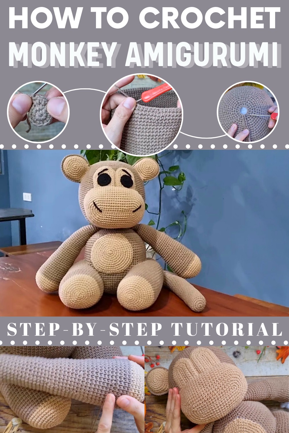 Crochet Monkey Amigurumi
