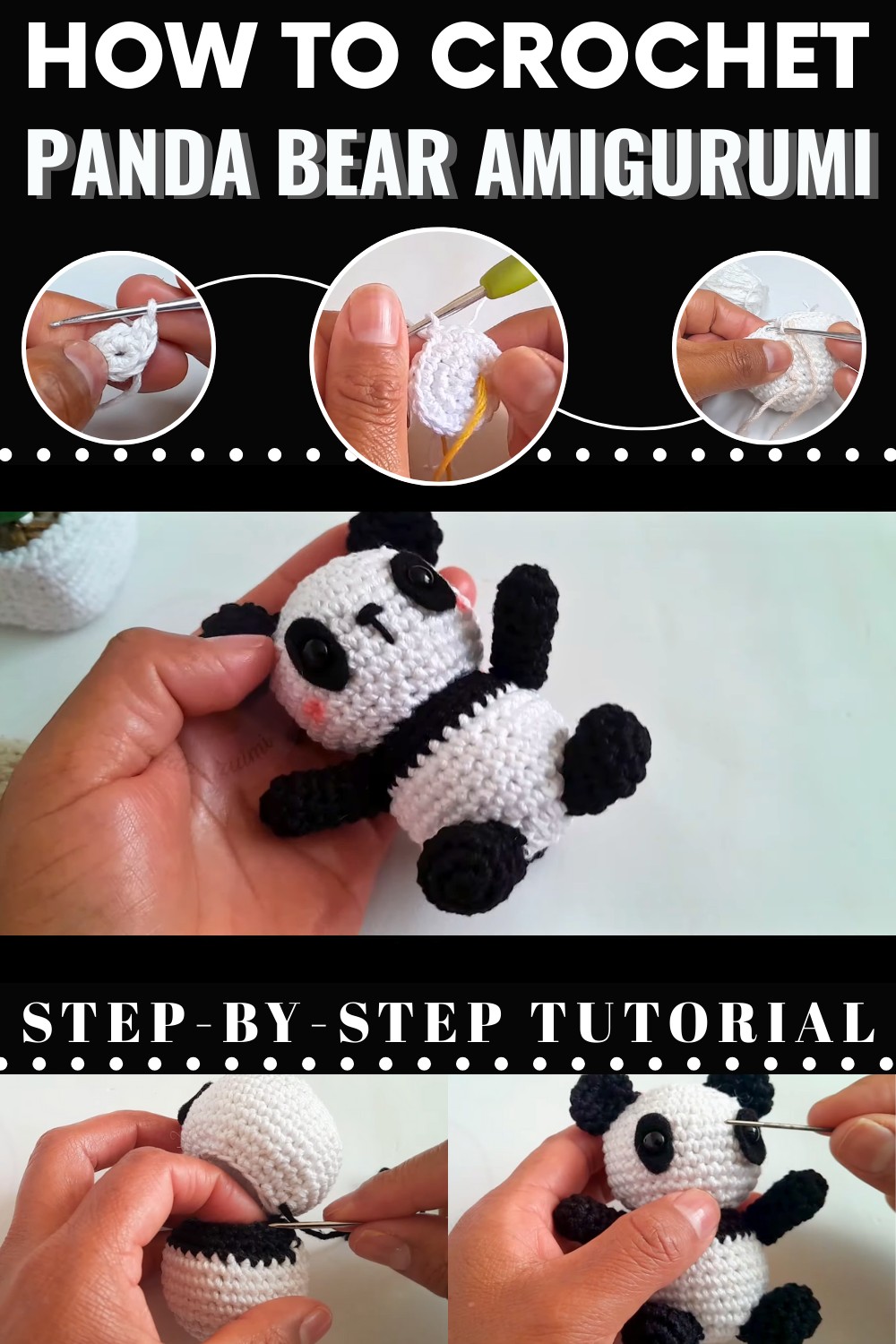 Crochet Panda Bear Amigurumi