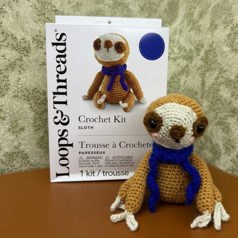 Cozy Favorite Loops and Threads Crochet Sloth - Simon