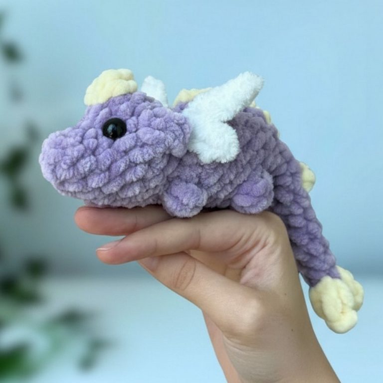 Epic Crochet 6 Dragons Pattern Perfect for Fantasy Lovers