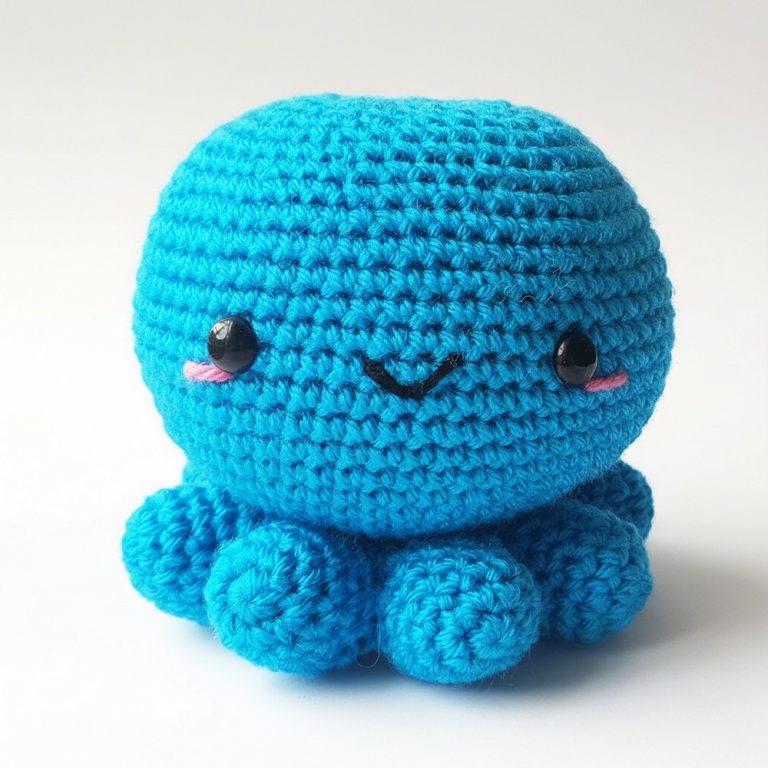 Enchanting Crochet 6 Octopus Toys Pattern Full of Ocean Charm