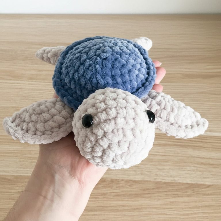 Whimsical Crochet 6 Turtle Toys Pattern That Charms Every Space
