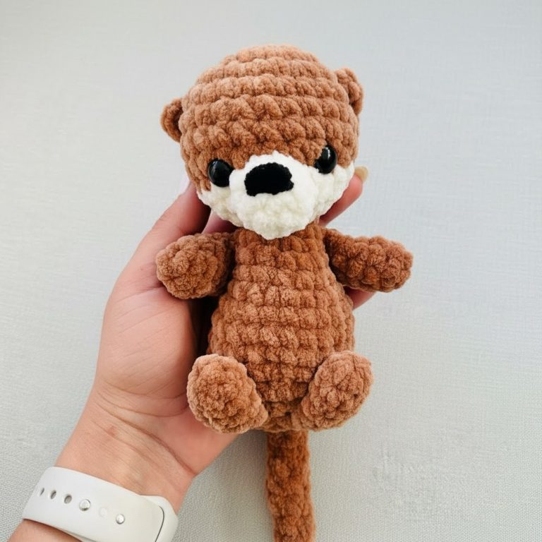 Cheerful Crochet 6 Otters Pattern That Sparks Happiness
