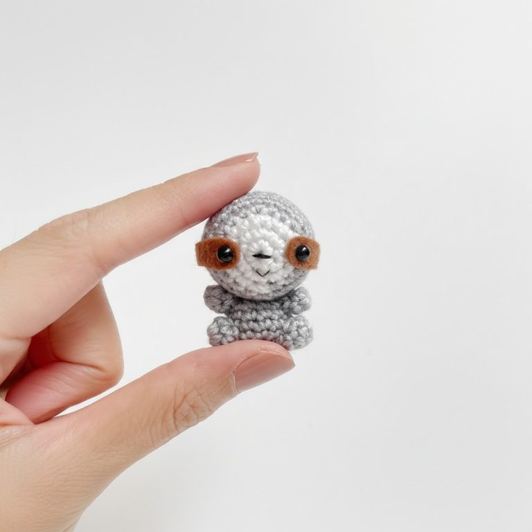 Lazy-Cute Crochet 6 Sloths Pattern With Relaxed Personality