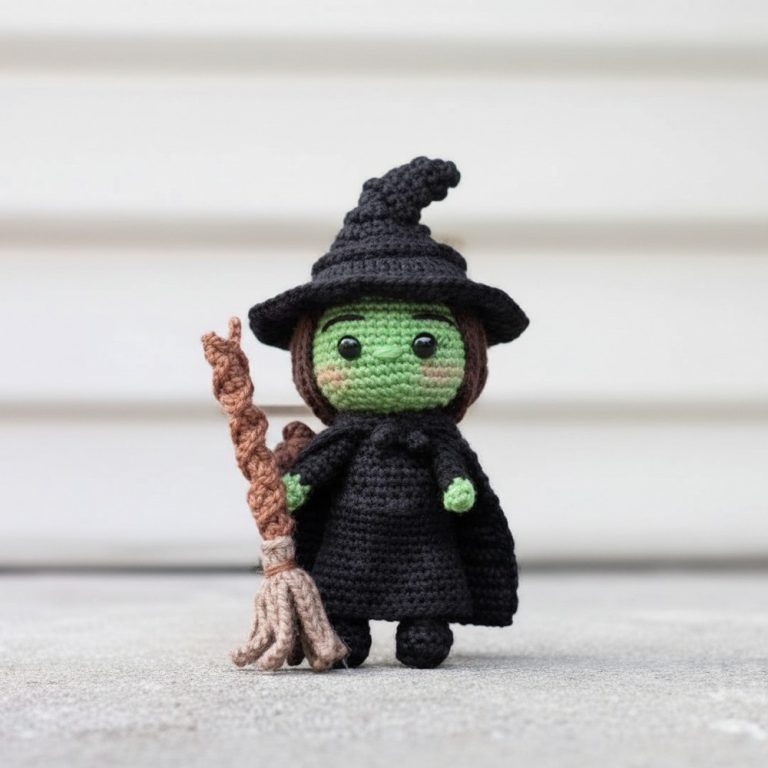 6 Free Crochet Witch Amigurumi Patterns for Halloween
