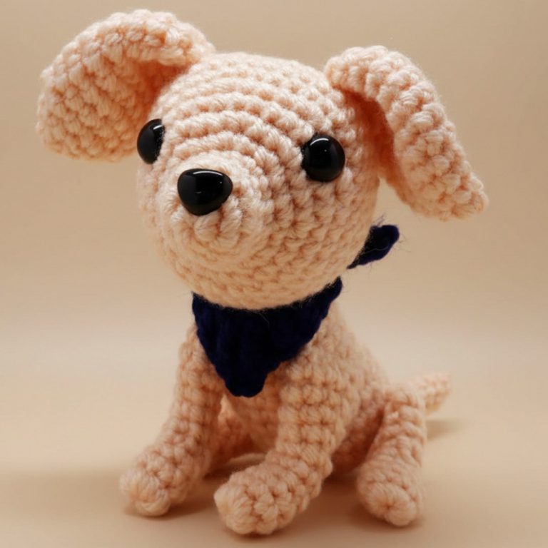 Whip Up Crochet Brie the Dog Pattern to Add Charm to Any Space