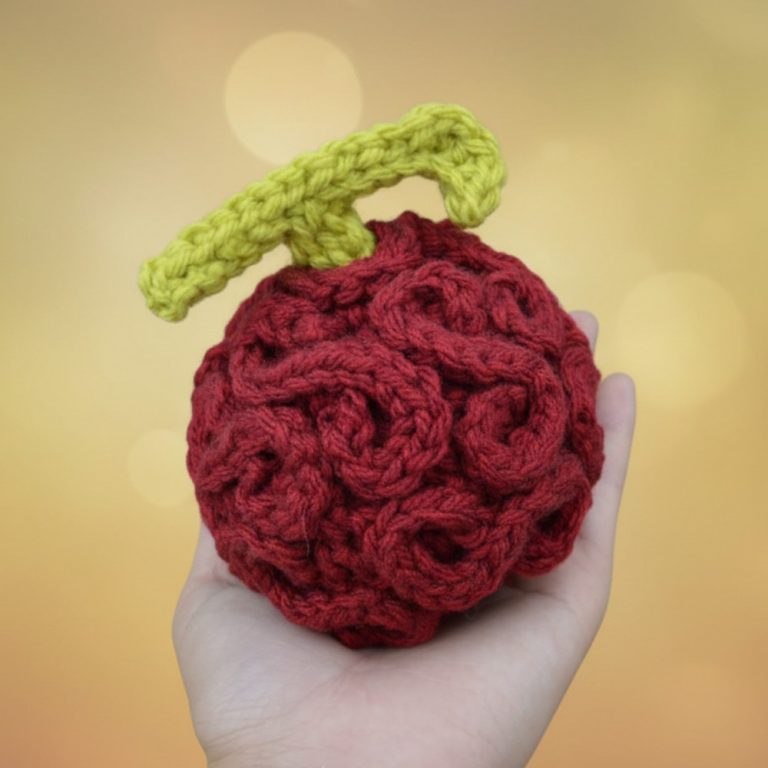 Epic Crochet Devil Fruit Pattern for Anime Lovers
