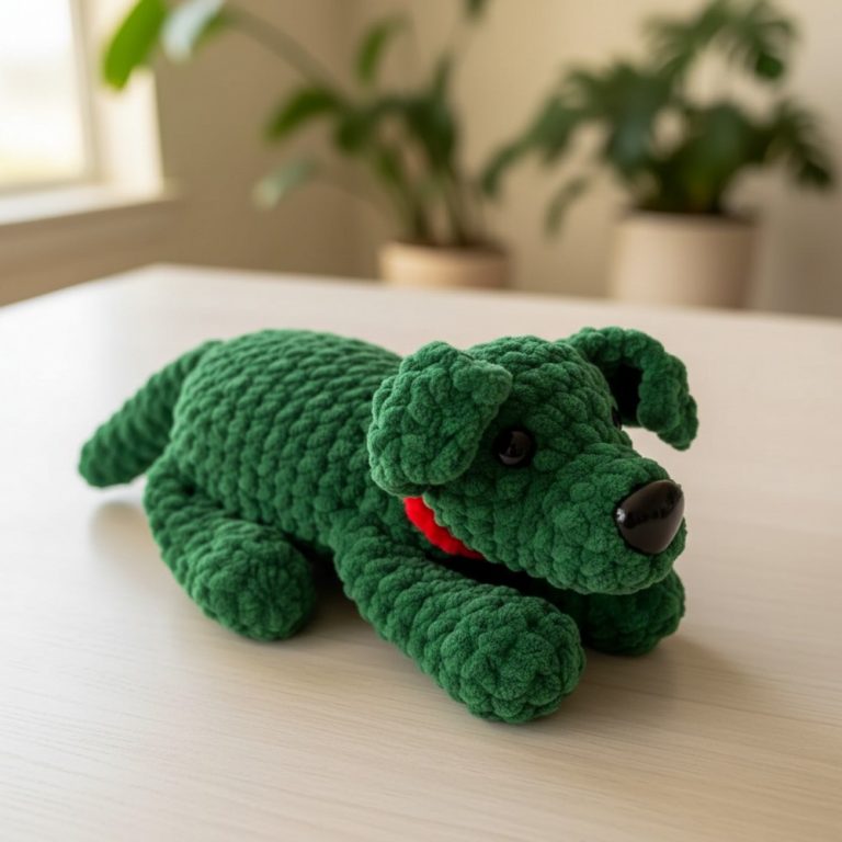 Whimsical Crochet No-Sew Dog Pattern That Will Light Up Your Day