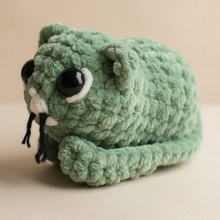 Cute & Softie Crochet Sad Kitty Pattern That Feels So Real