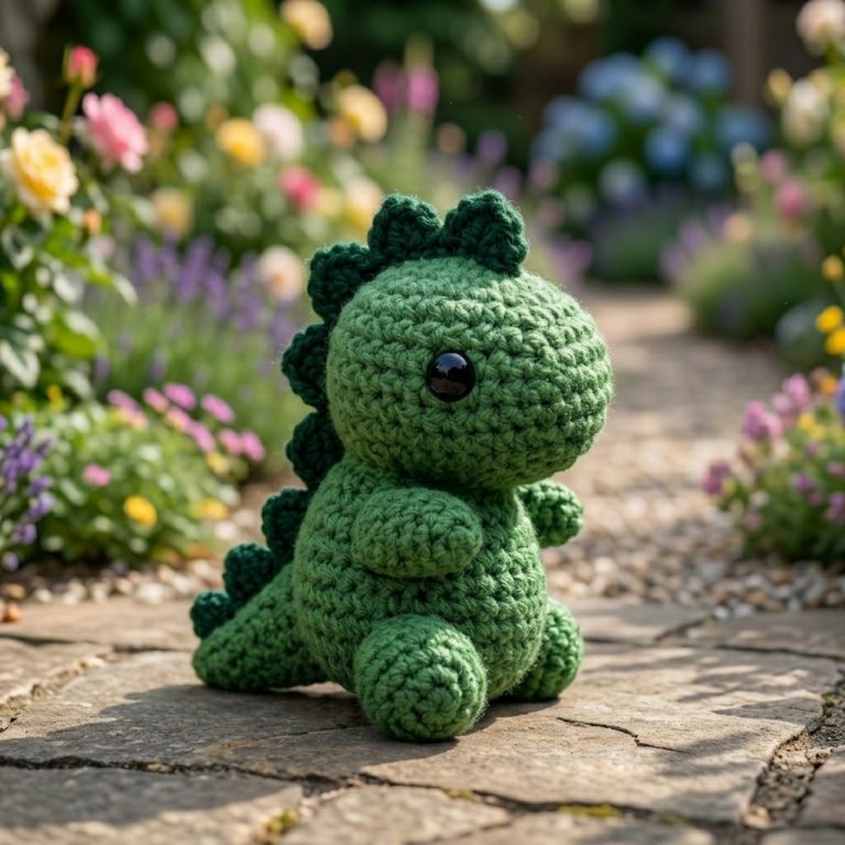 Amigurumi Dinosaur Toto Tutorial 9