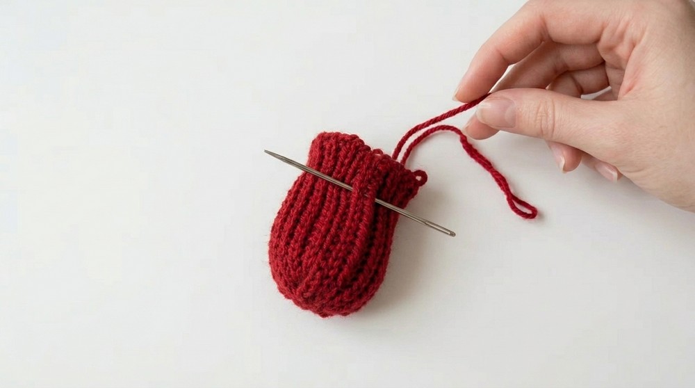 How to Crochet Teacher's Gift Apple Amigurumi 4