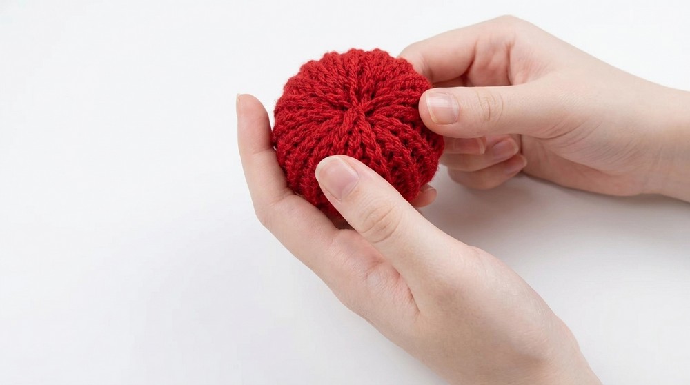 How to Crochet Teacher's Gift Apple Amigurumi 5
