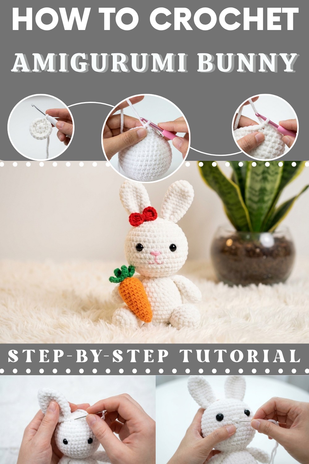 AMIGURUMI BUNNY 1