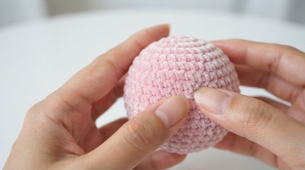 AMIGURUMI BUNNY KEYCHAIN 5
