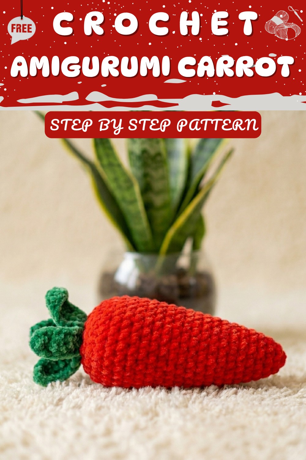 AMIGURUMI CARROT 8