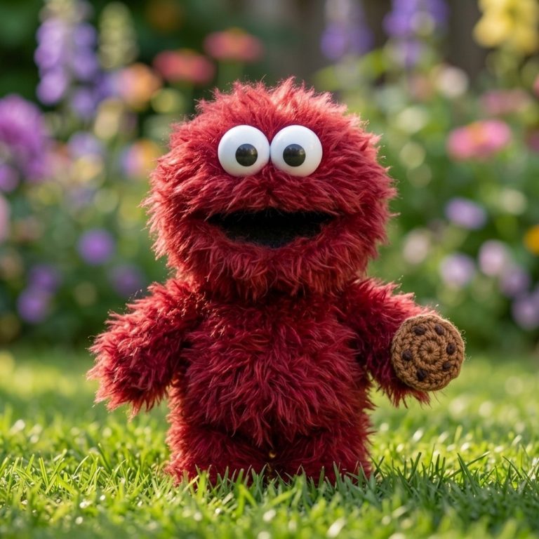 AMIGURUMI COOKIE MONSTER 12