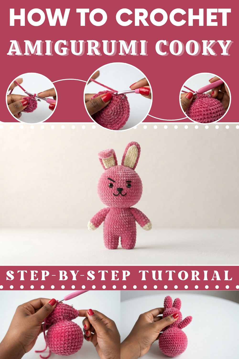 AMIGURUMI COOKY BT21 1