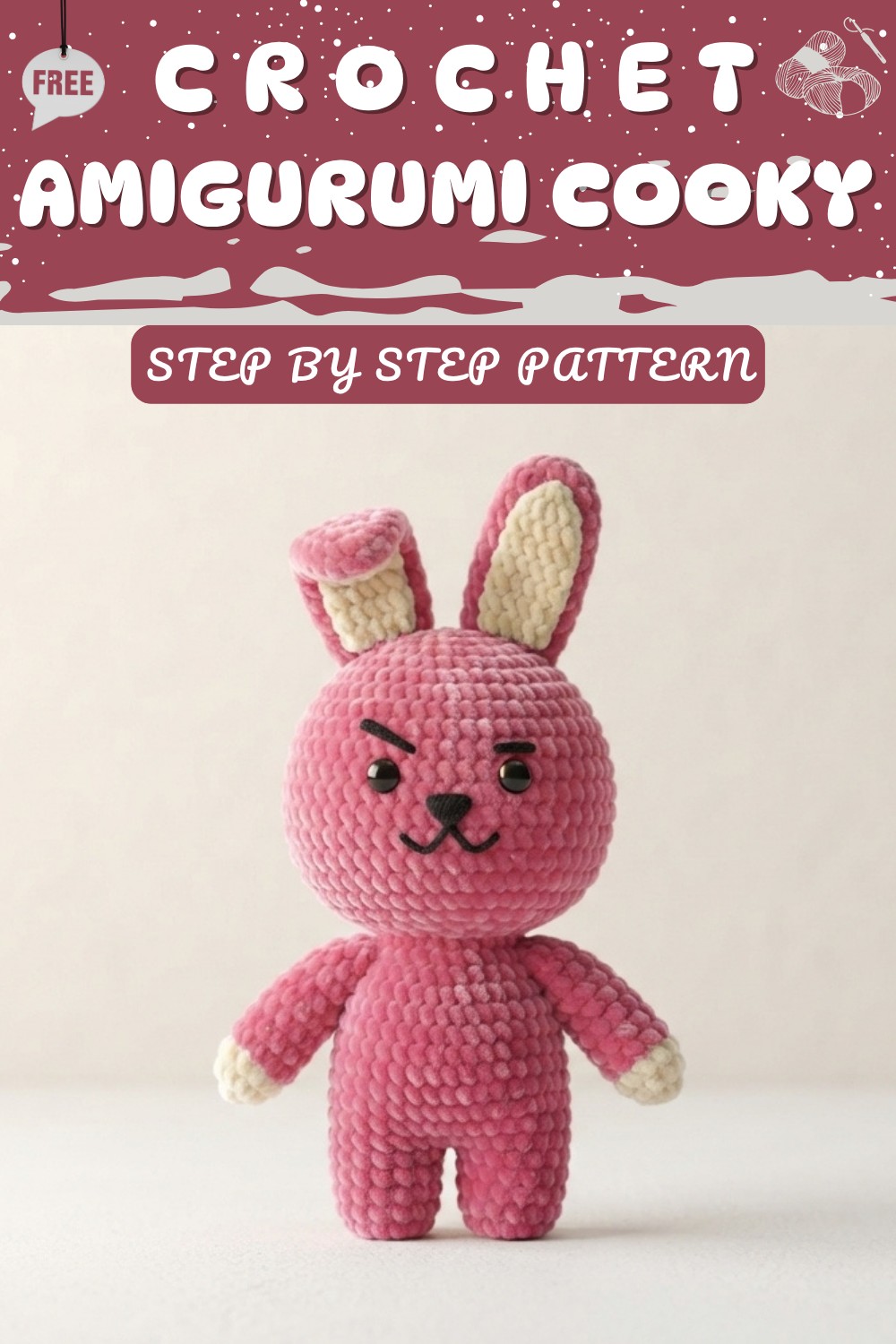 AMIGURUMI COOKY BT21 11