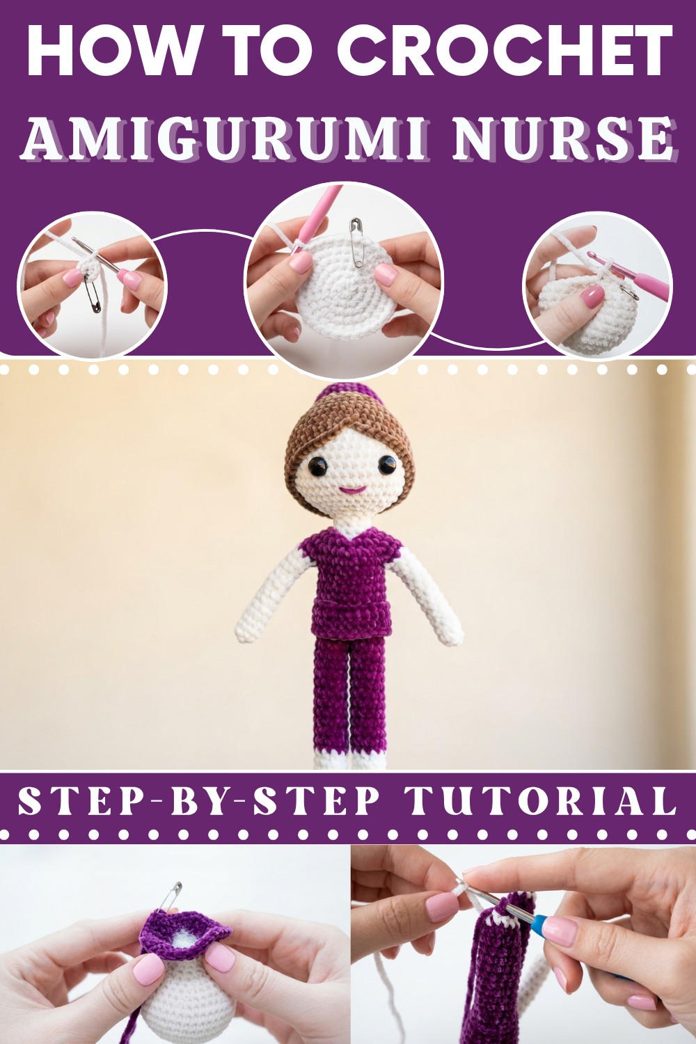 AMIGURUMI DOCTOR NURSE 1