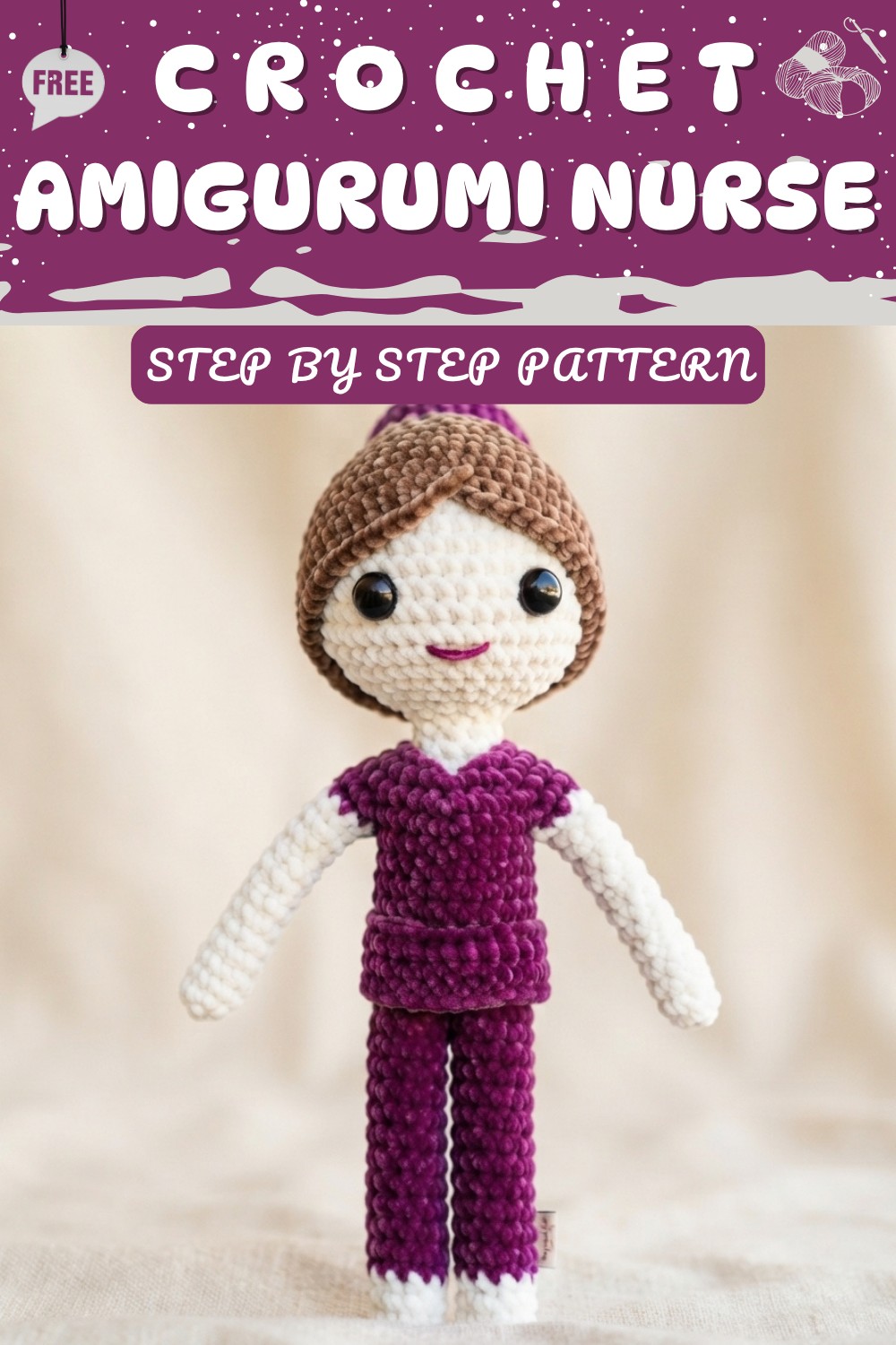 AMIGURUMI DOCTOR NURSE 10