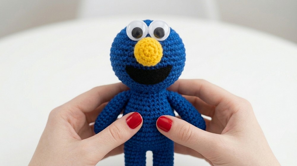 AMIGURUMI ELMO SESAME STREET 9