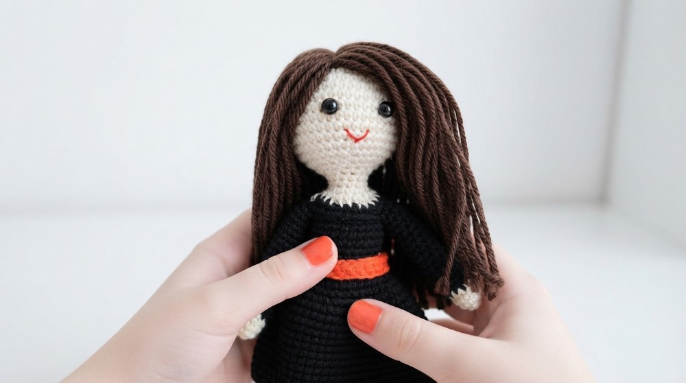 AMIGURUMI HALLOWEEN DOLL 10