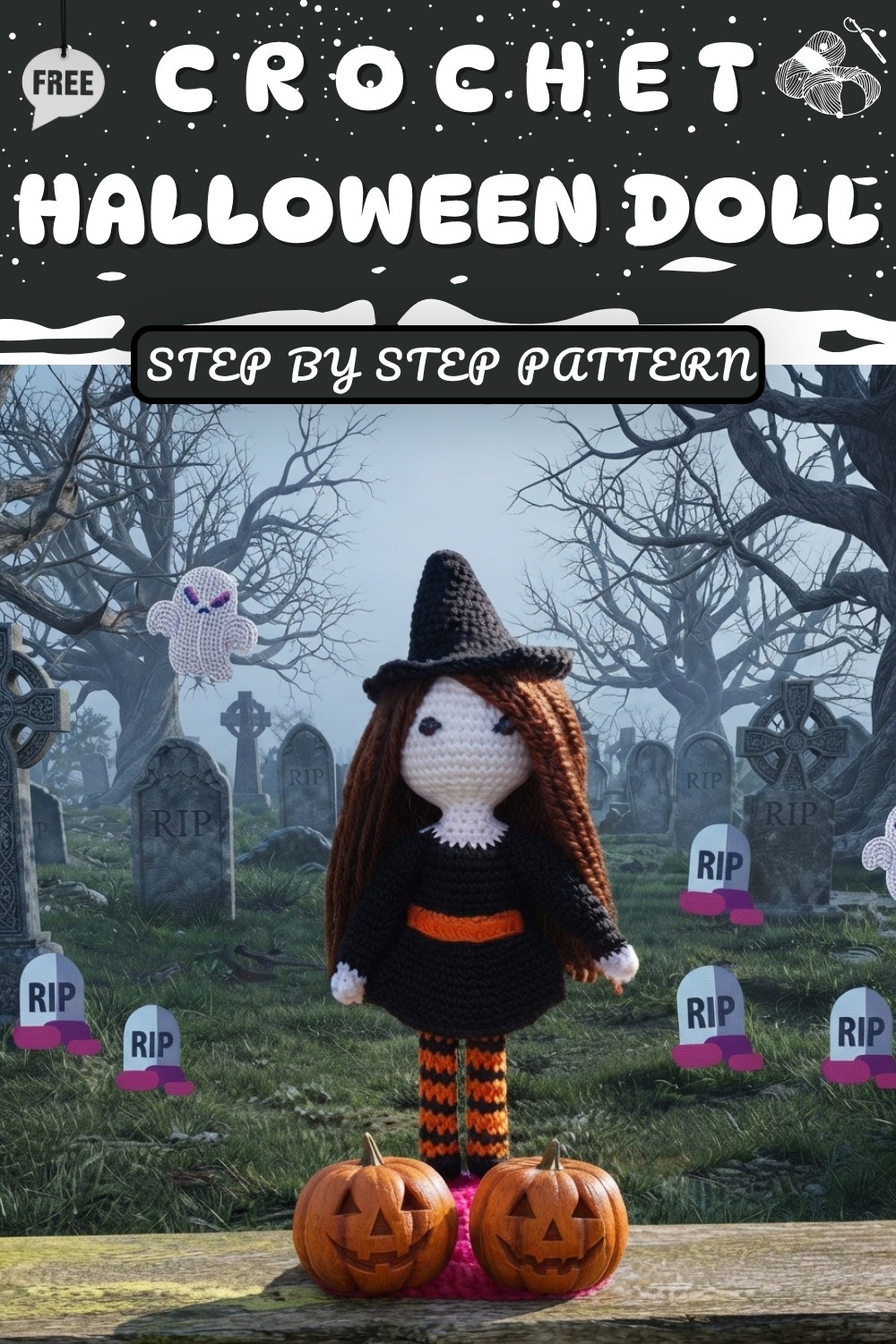 AMIGURUMI HALLOWEEN DOLL 12